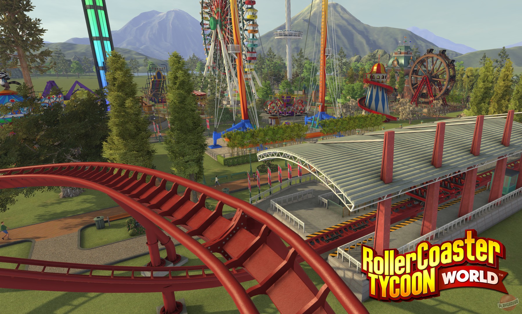 Скриншот из игры RollerCoaster Tycoon World - 7