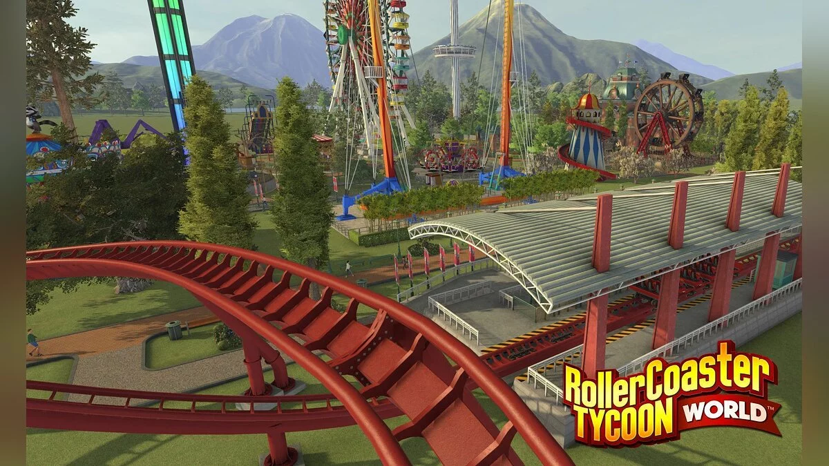 Скриншот из игры RollerCoaster Tycoon World - 8