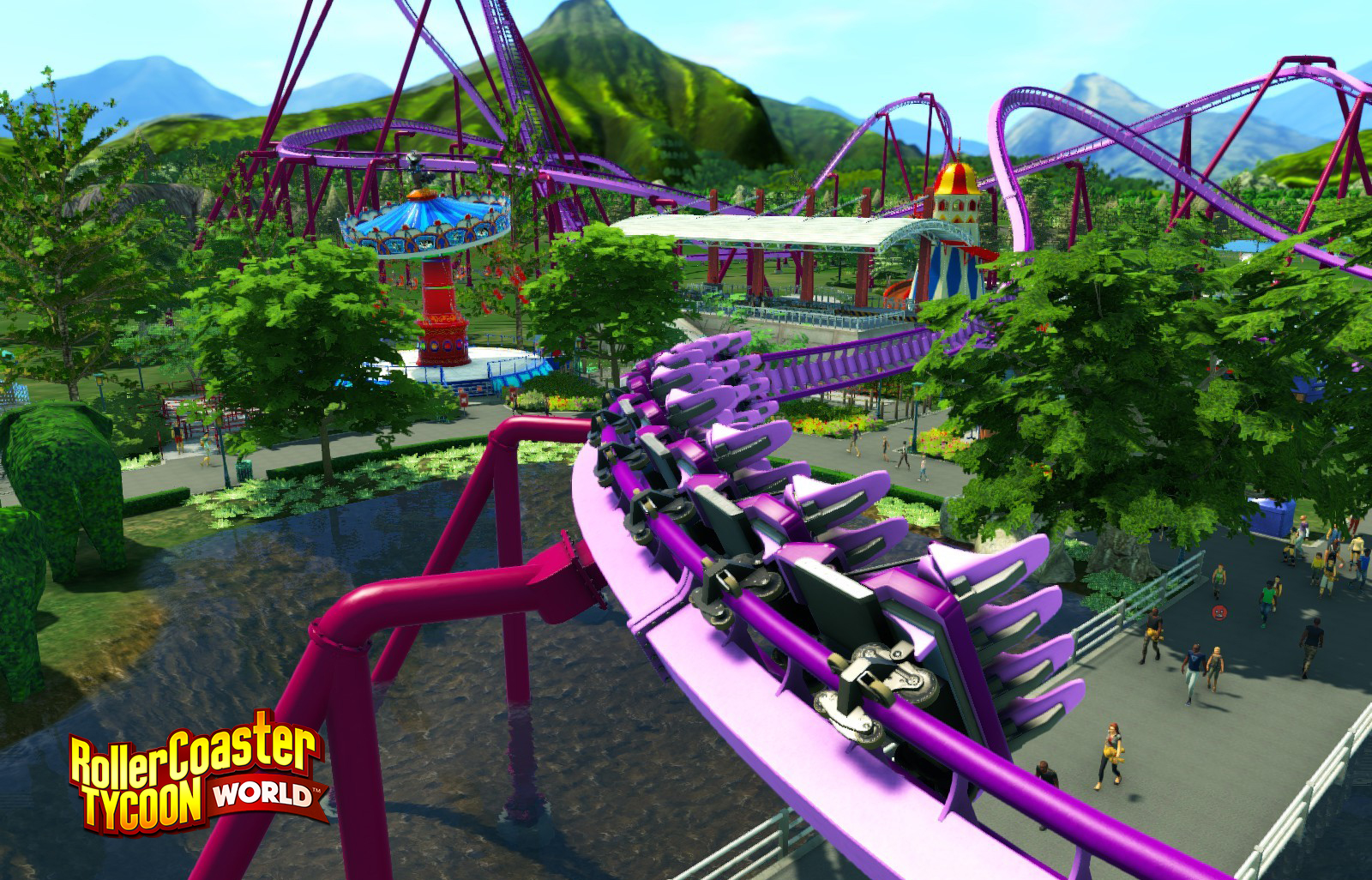 Скриншот из игры RollerCoaster Tycoon World - 34