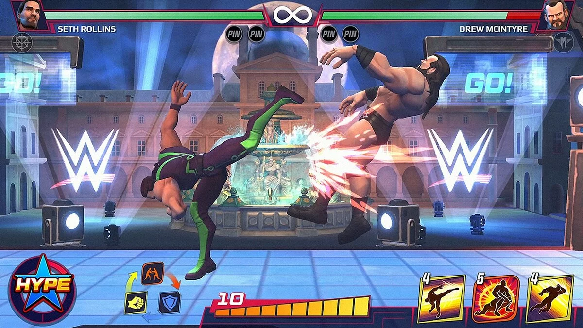 Скриншот из игры WWE Undefeated - 2