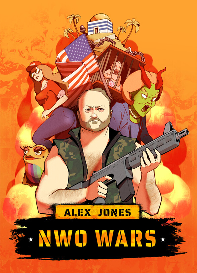 Обложка игры Alex Jones: NWO Wars
