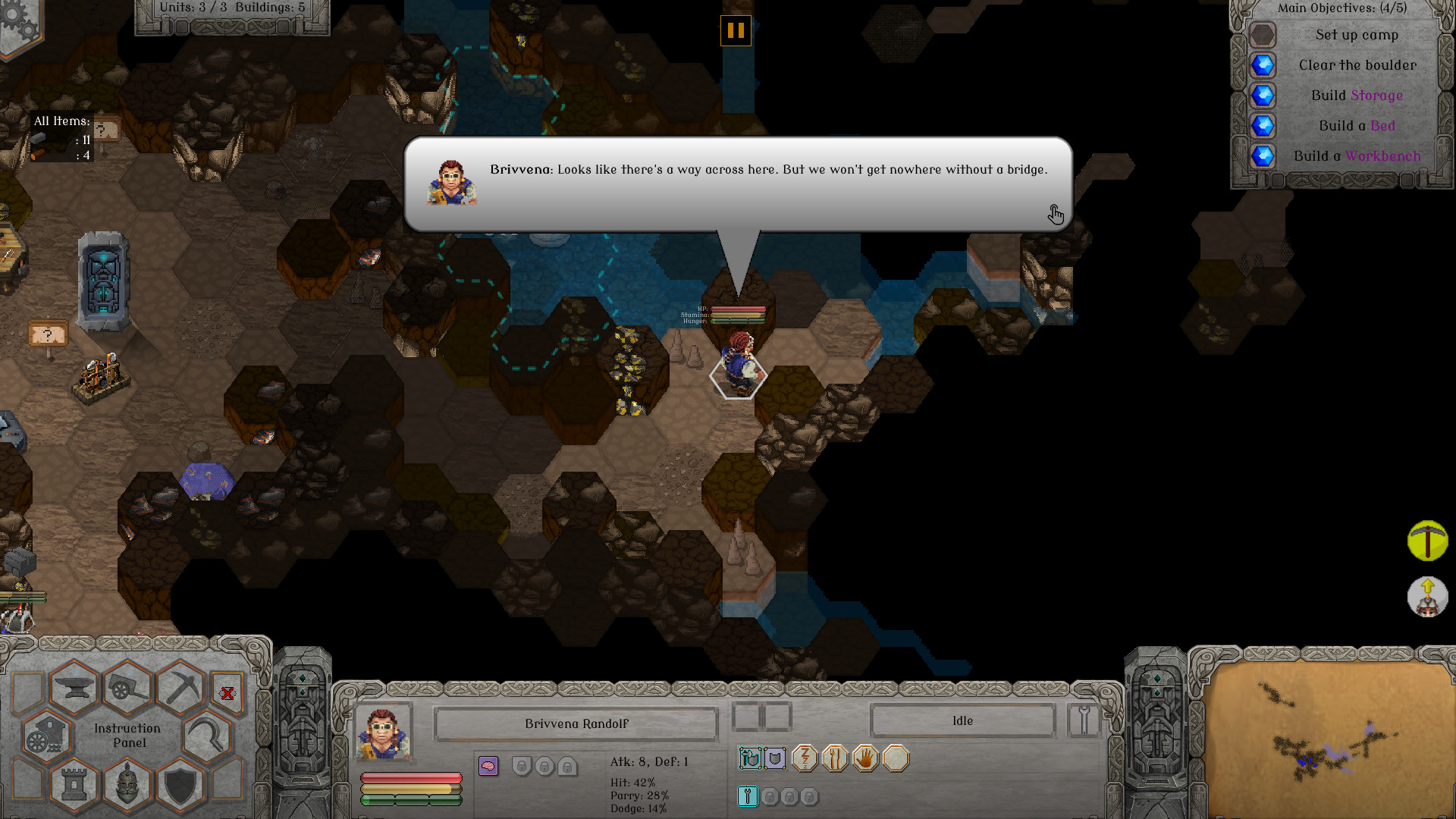 Скриншот из игры The Dwarves of Glistenveld - 1