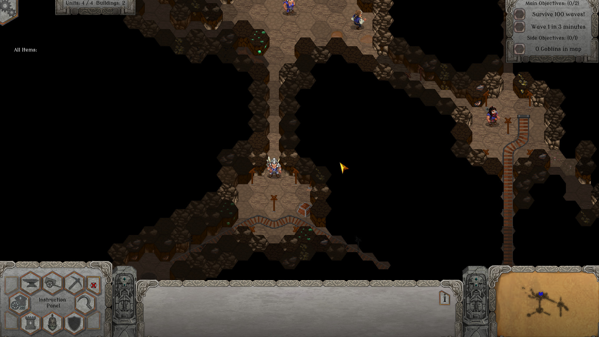 Скриншот из игры The Dwarves of Glistenveld - 2