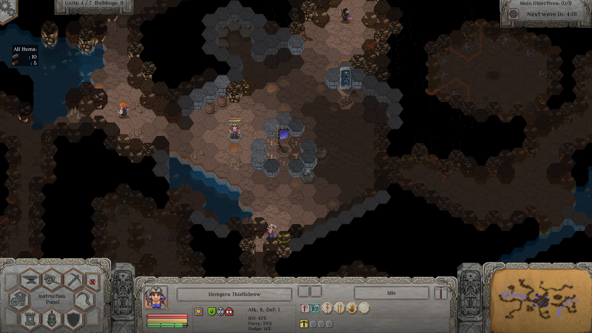 Скриншот из игры The Dwarves of Glistenveld - 5