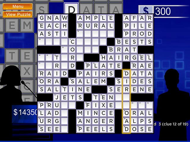 Скриншот из игры Merv Griffin's Crosswords - 1