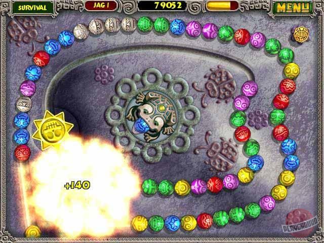 Скриншот из игры Zuma - 9
