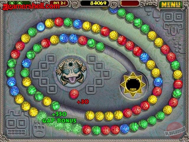 Скриншот из игры Zuma - 6