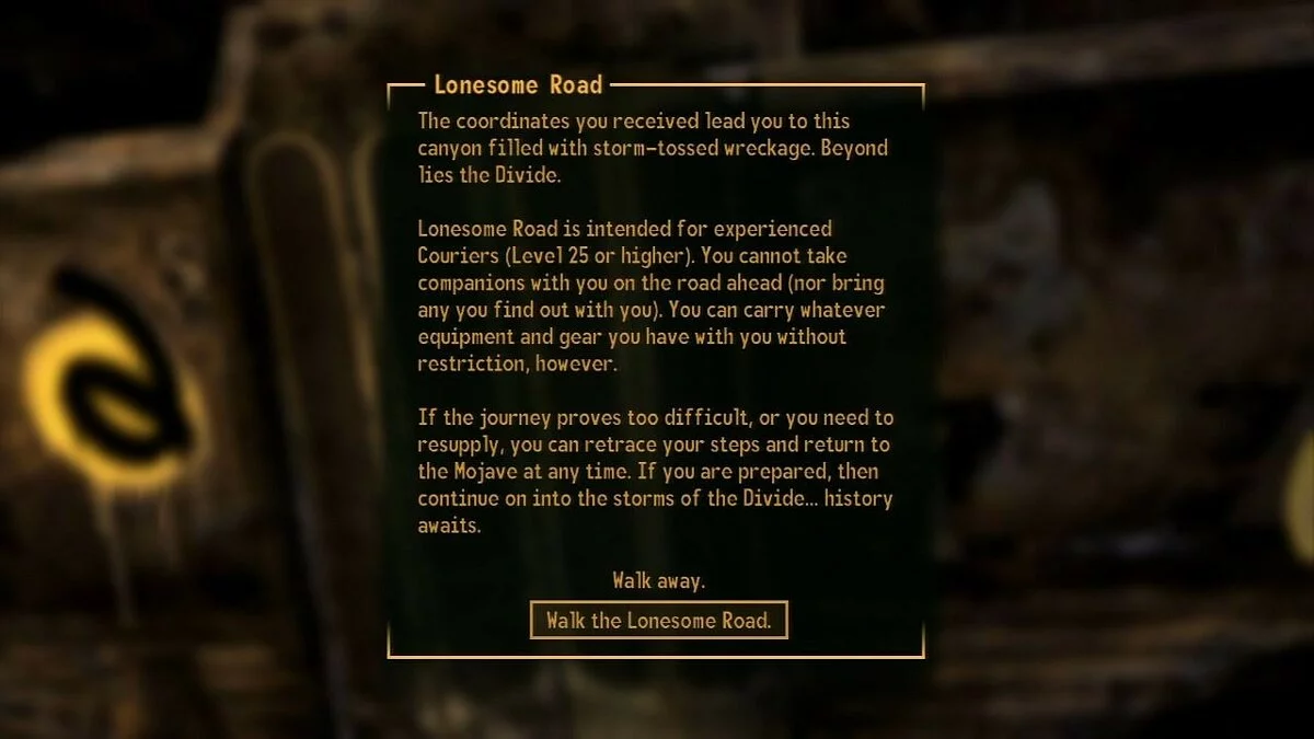 Скриншот из игры Fallout: New Vegas - Lonesome Road - 14