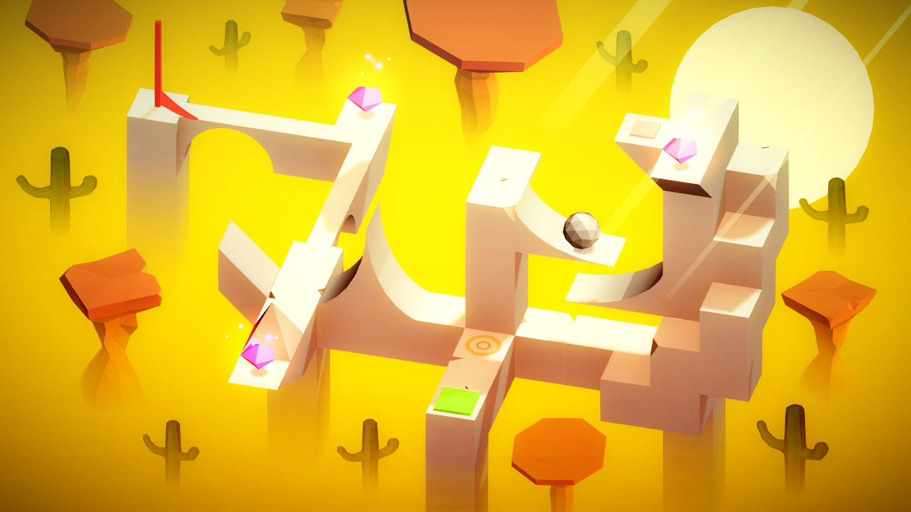 Скриншот из игры Poly and the Marble Maze - 2