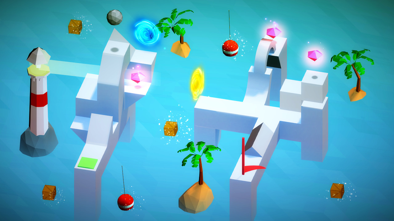 Скриншот из игры Poly and the Marble Maze - 3