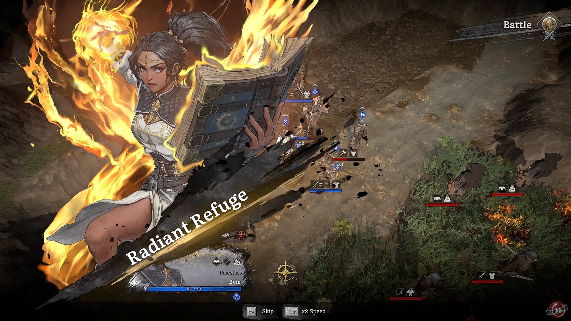 Скриншот из игры Lost Eidolons: Veil of the Witch - 2