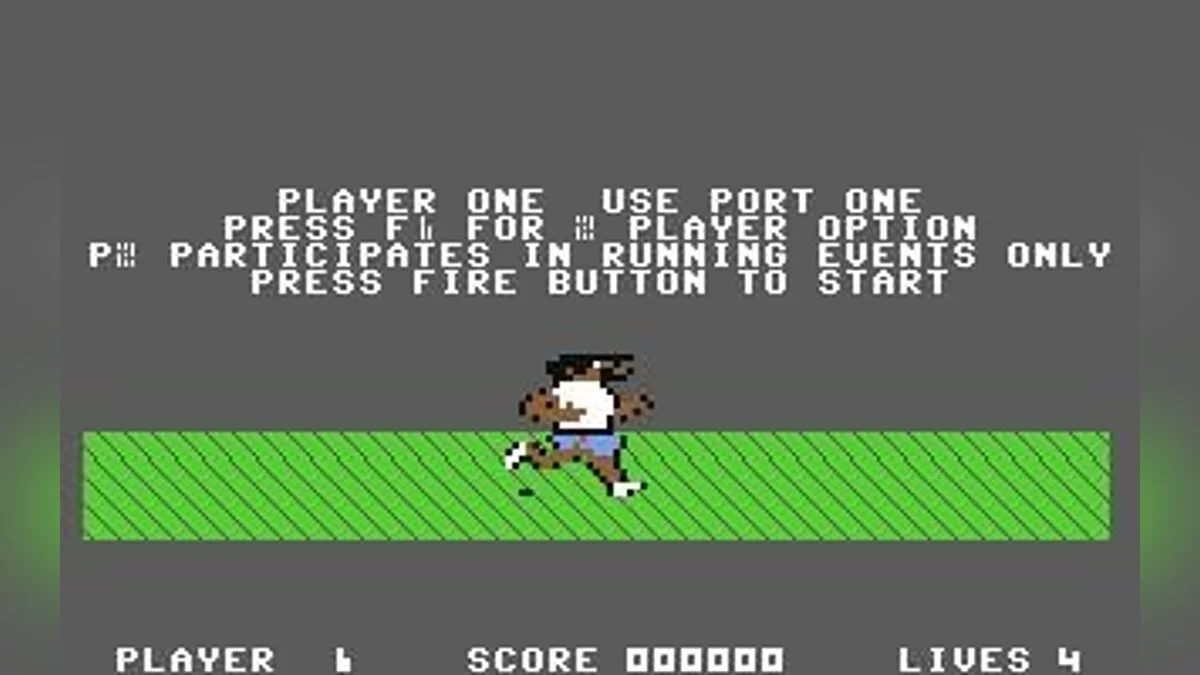 Скриншот из игры Daley Thompson's Decathlon - 5