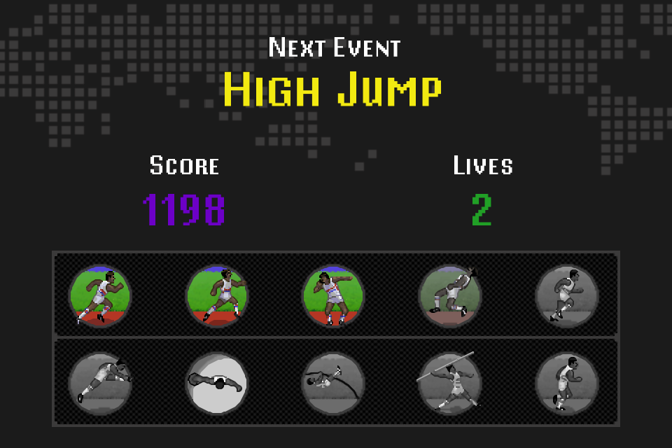 Скриншот из игры Daley Thompson's Decathlon - 18