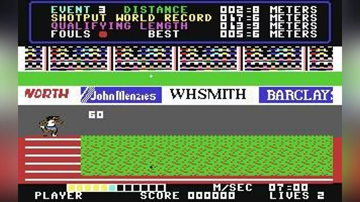 Скриншот из игры Daley Thompson's Decathlon - 4