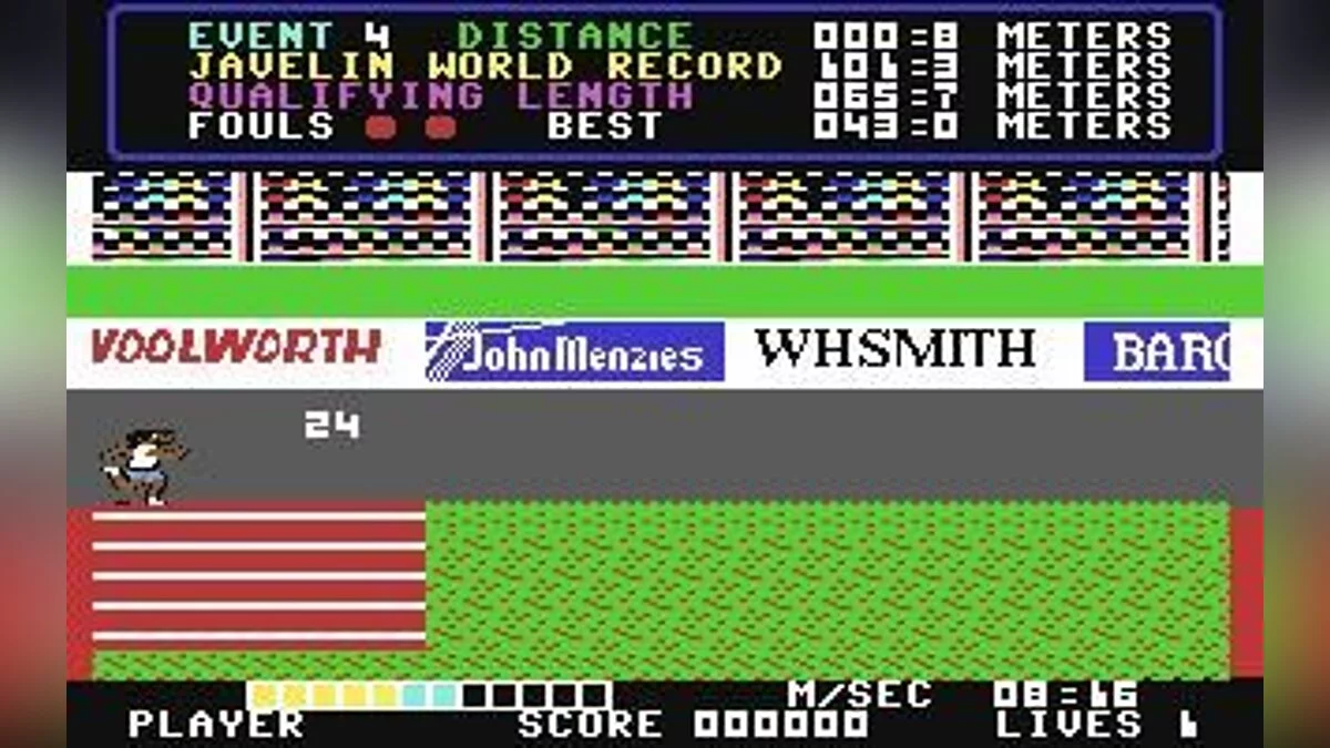 Скриншот из игры Daley Thompson's Decathlon - 21