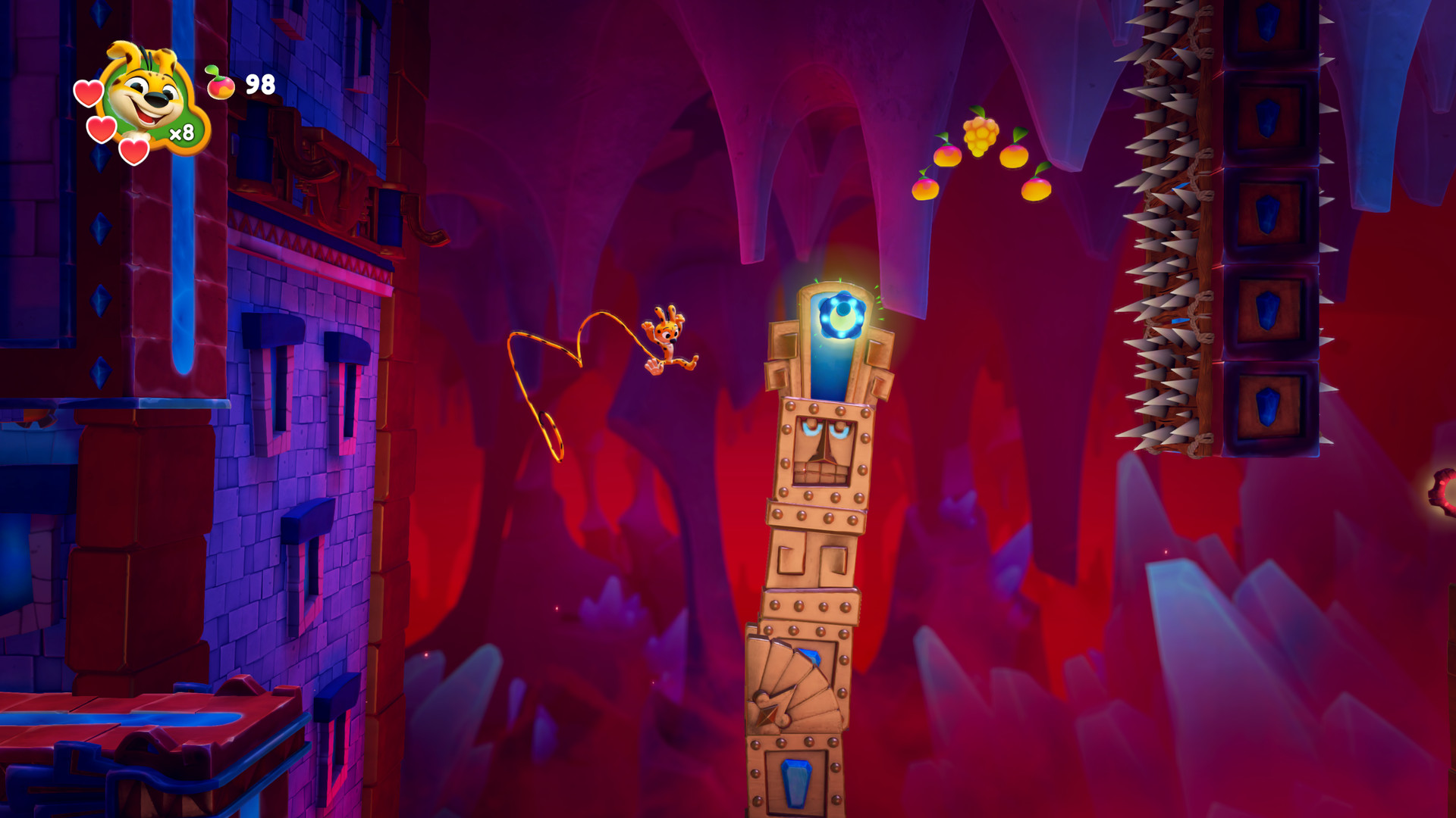 Скриншот из игры Marsupilami: Hoobadventure - 1