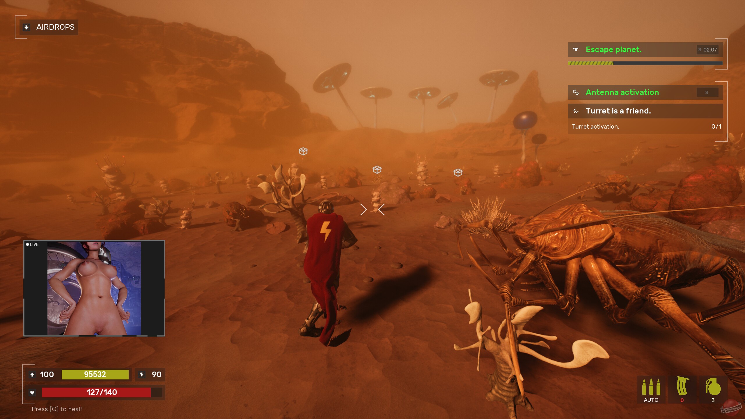 Скриншот из игры SEXDIVERS - 10