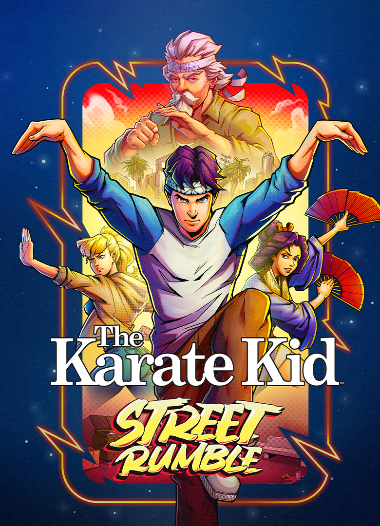 Обложка игры The Karate Kid: Street Rumble