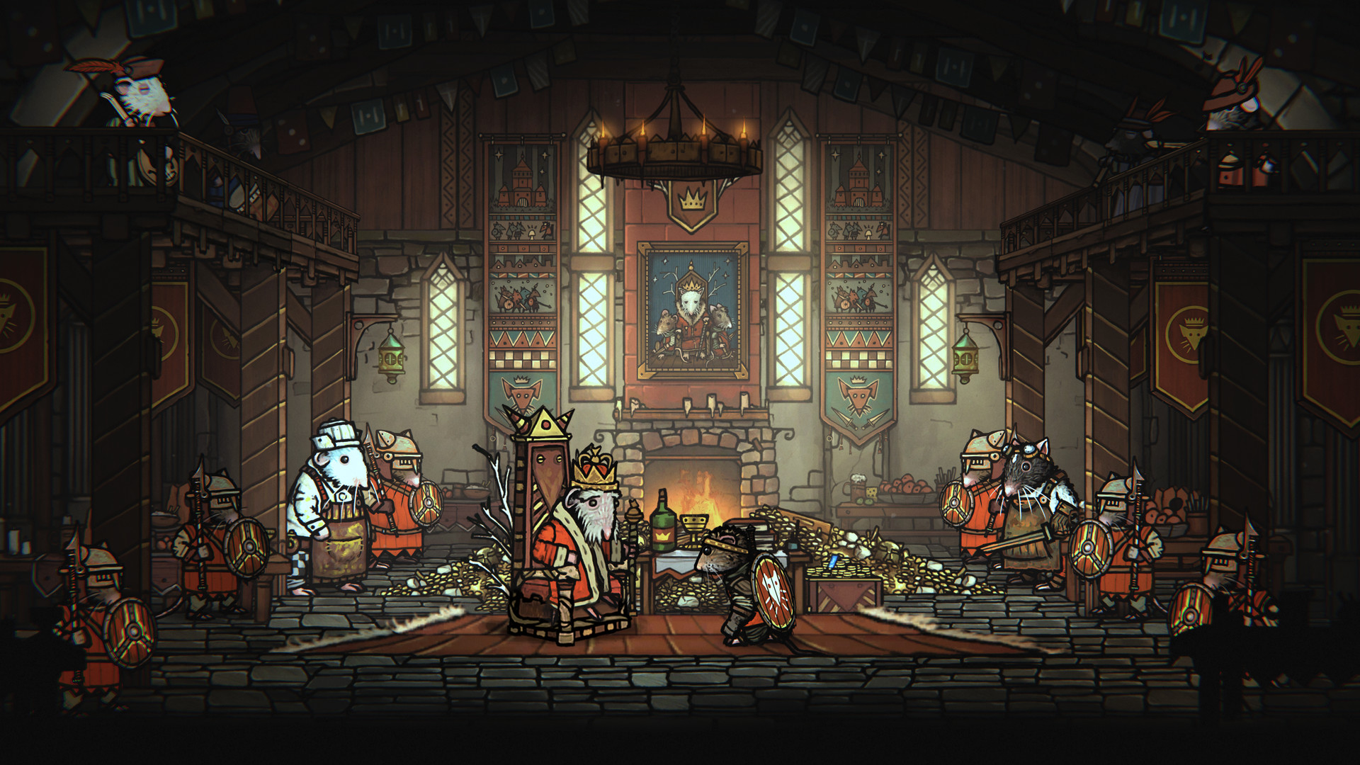 Скриншот из игры Tails of Iron - 7