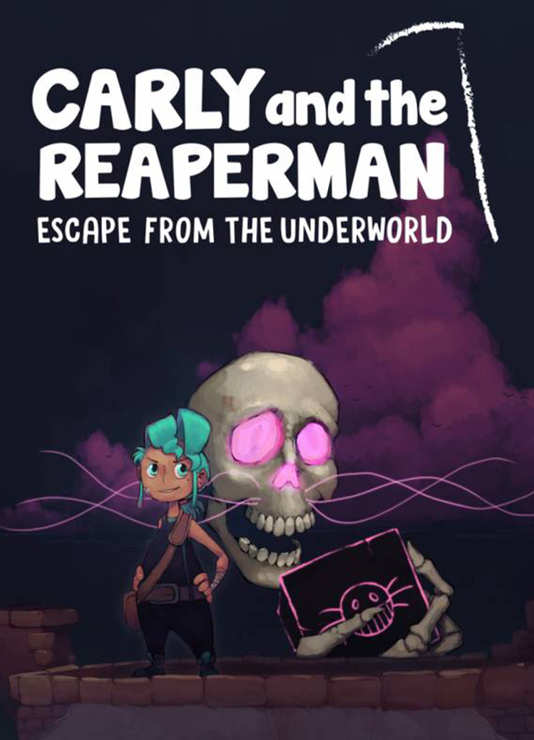 Обложка игры Carly and the Reaperman – Escape from the Underworld