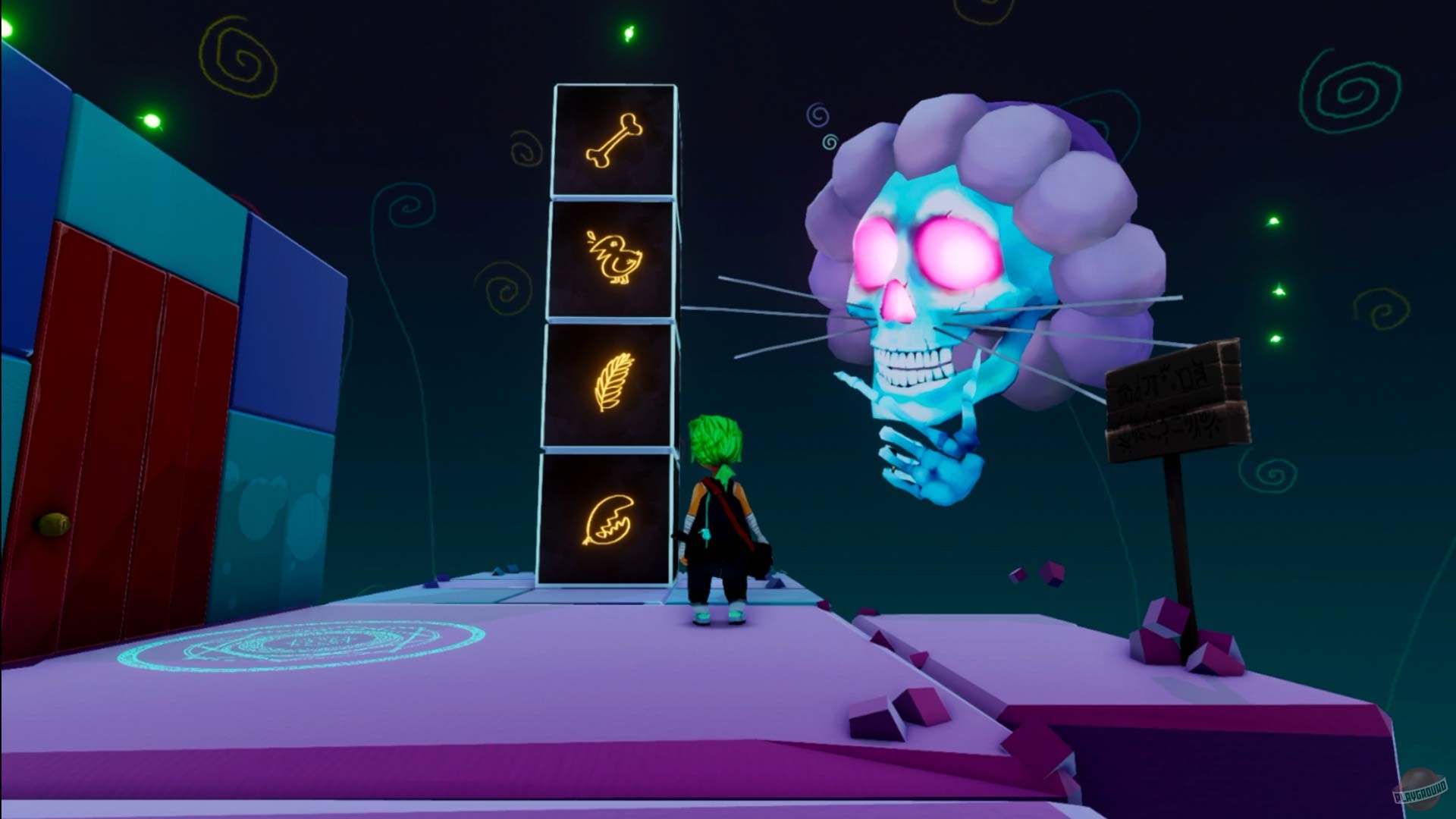 Скриншот из игры Carly and the Reaperman – Escape from the Underworld - 5