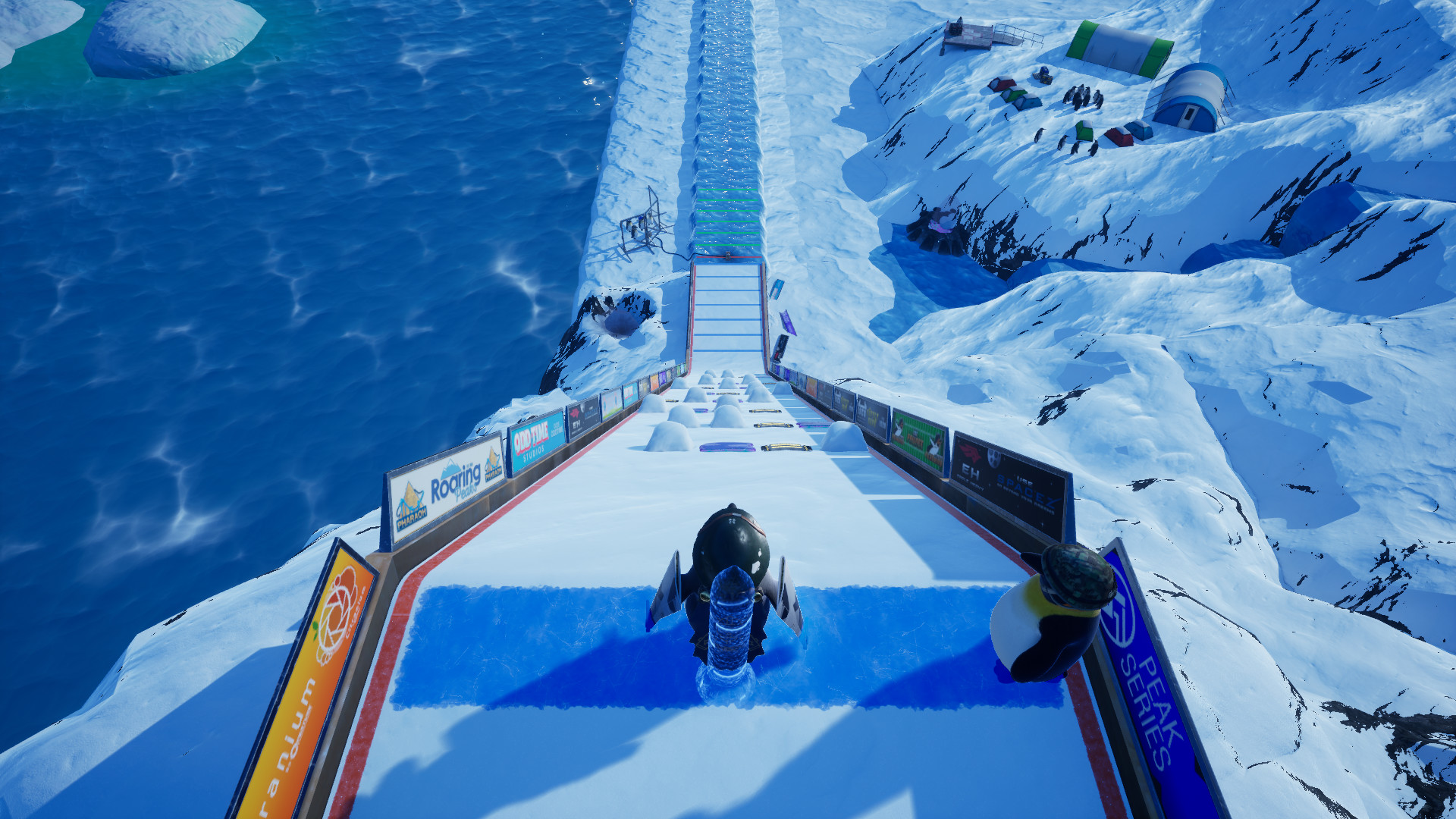 Скриншот из игры Flynguin Station - 1