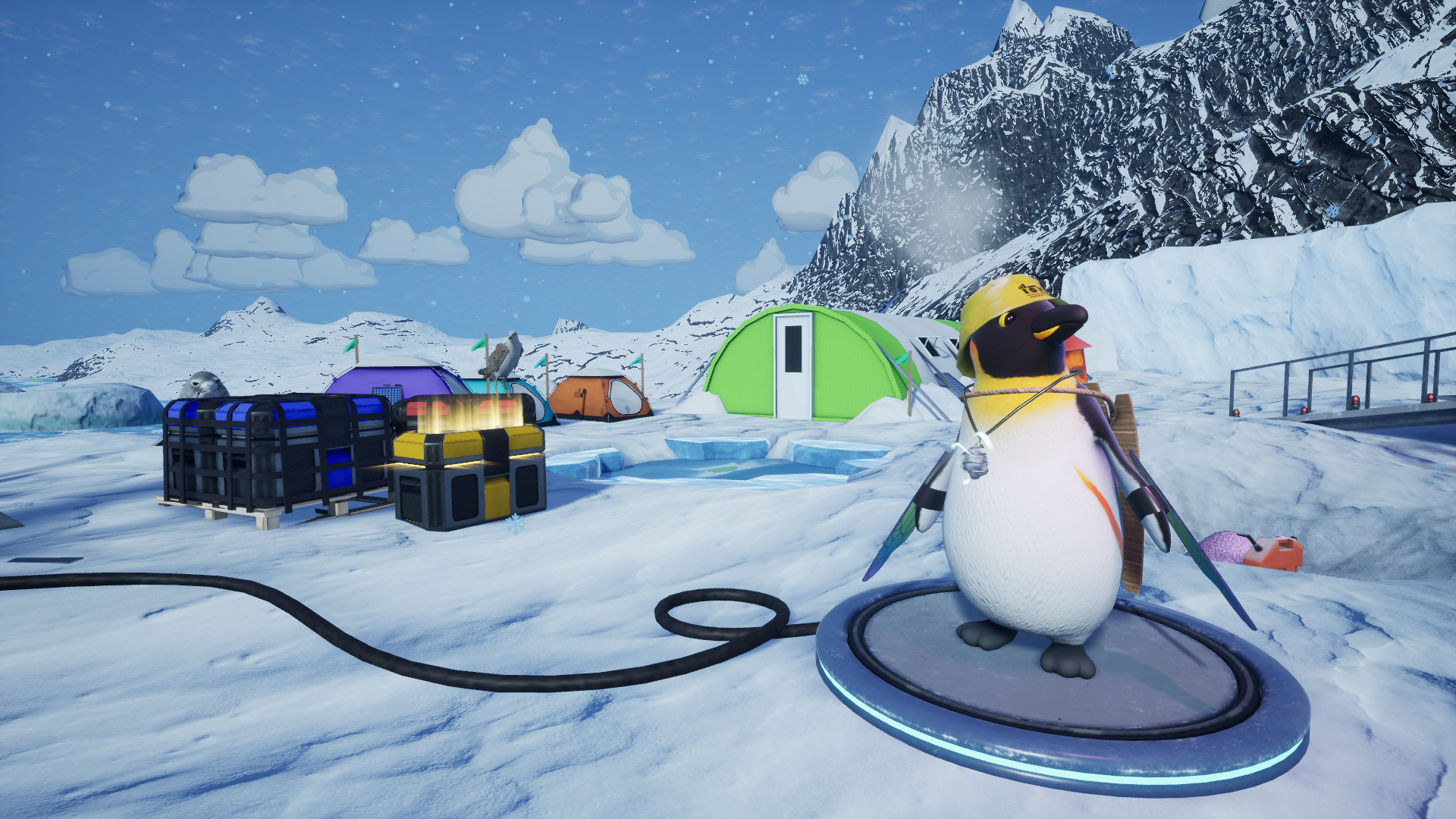 Скриншот из игры Flynguin Station - 6