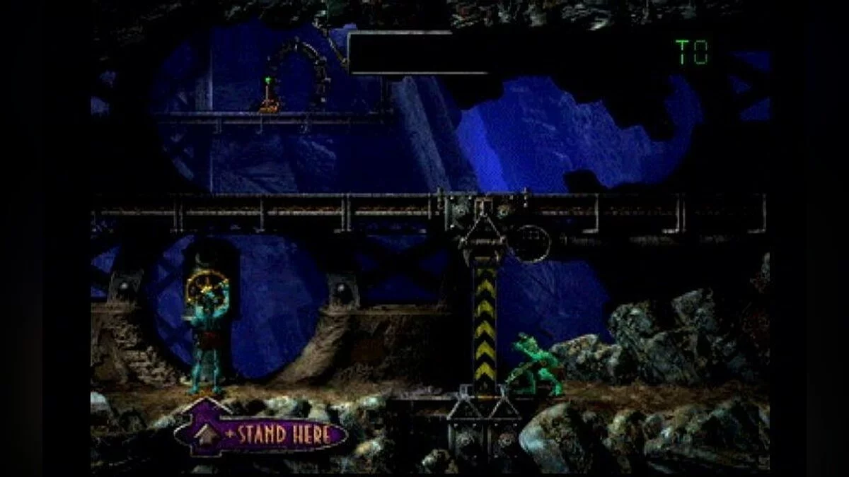 Скриншот из игры Oddworld: Abe's Exoddus. - 2