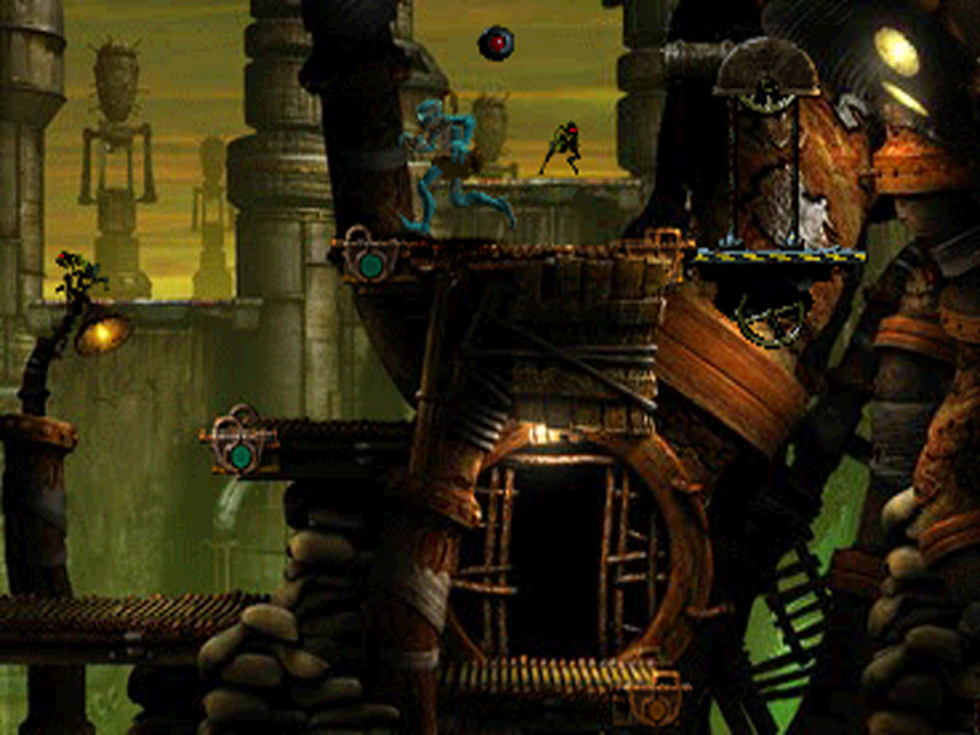 Скриншот из игры Oddworld: Abe's Exoddus. - 10
