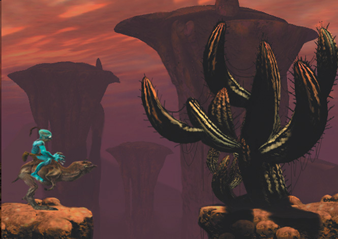 Скриншот из игры Oddworld: Abe's Oddysee - 4