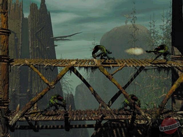 Скриншот из игры Oddworld: Abe's Oddysee - 3