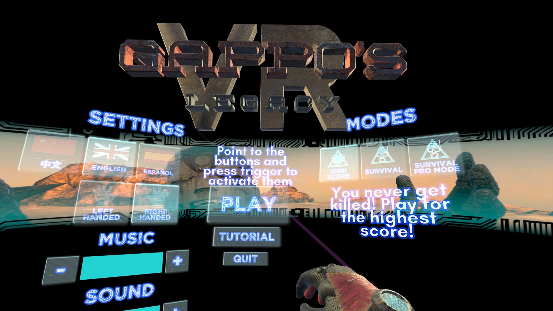 Скриншот из игры Gappo's Legacy VR - 9