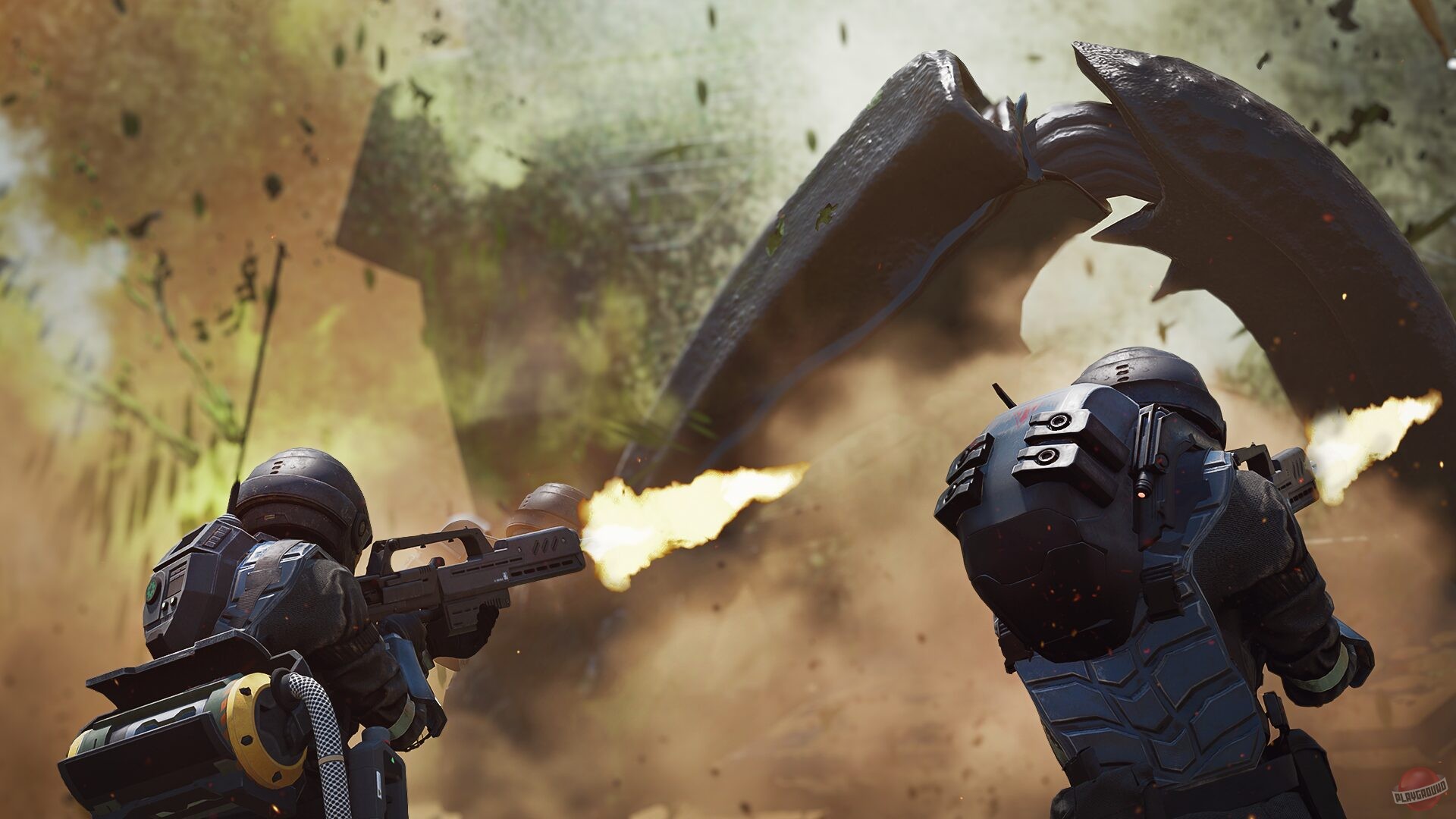 Скриншот из игры Starship Troopers: Extermination - 44