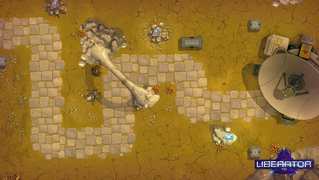 Скриншот из игры Liberator TD - 1