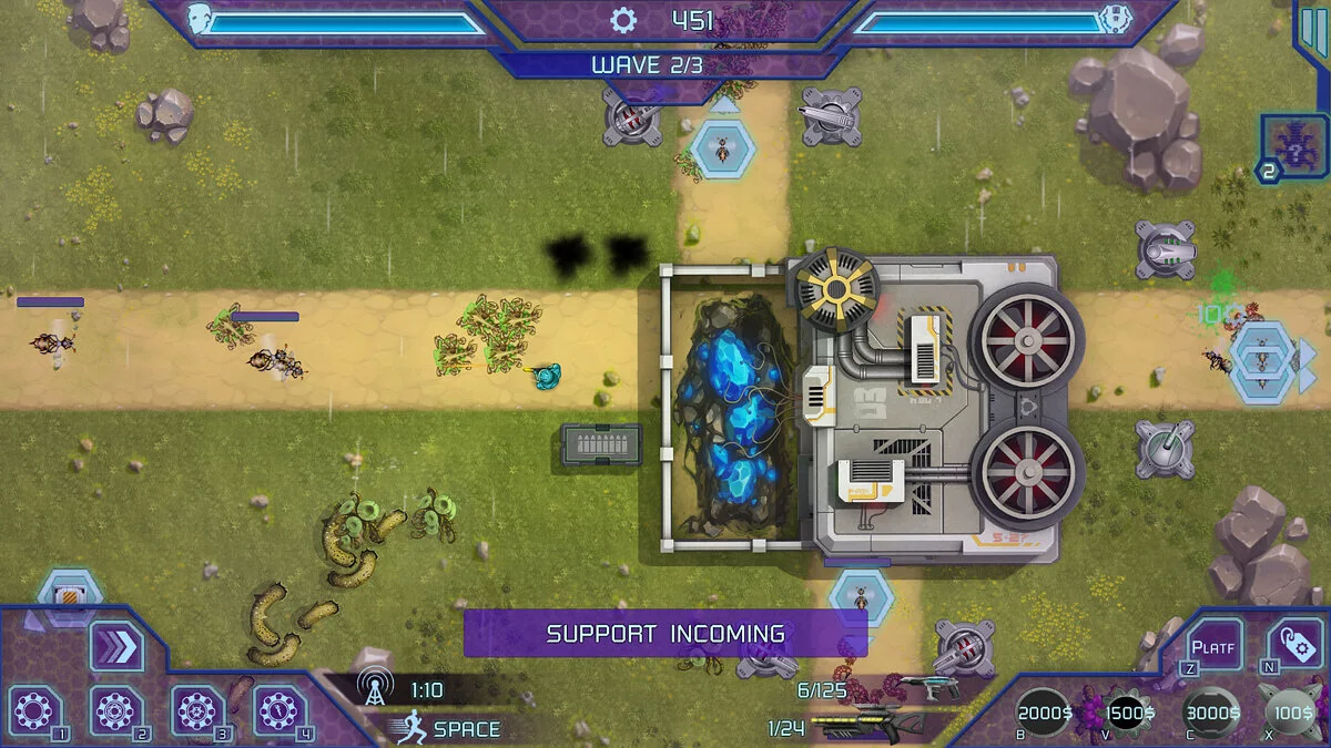 Скриншот из игры Liberator TD - 8