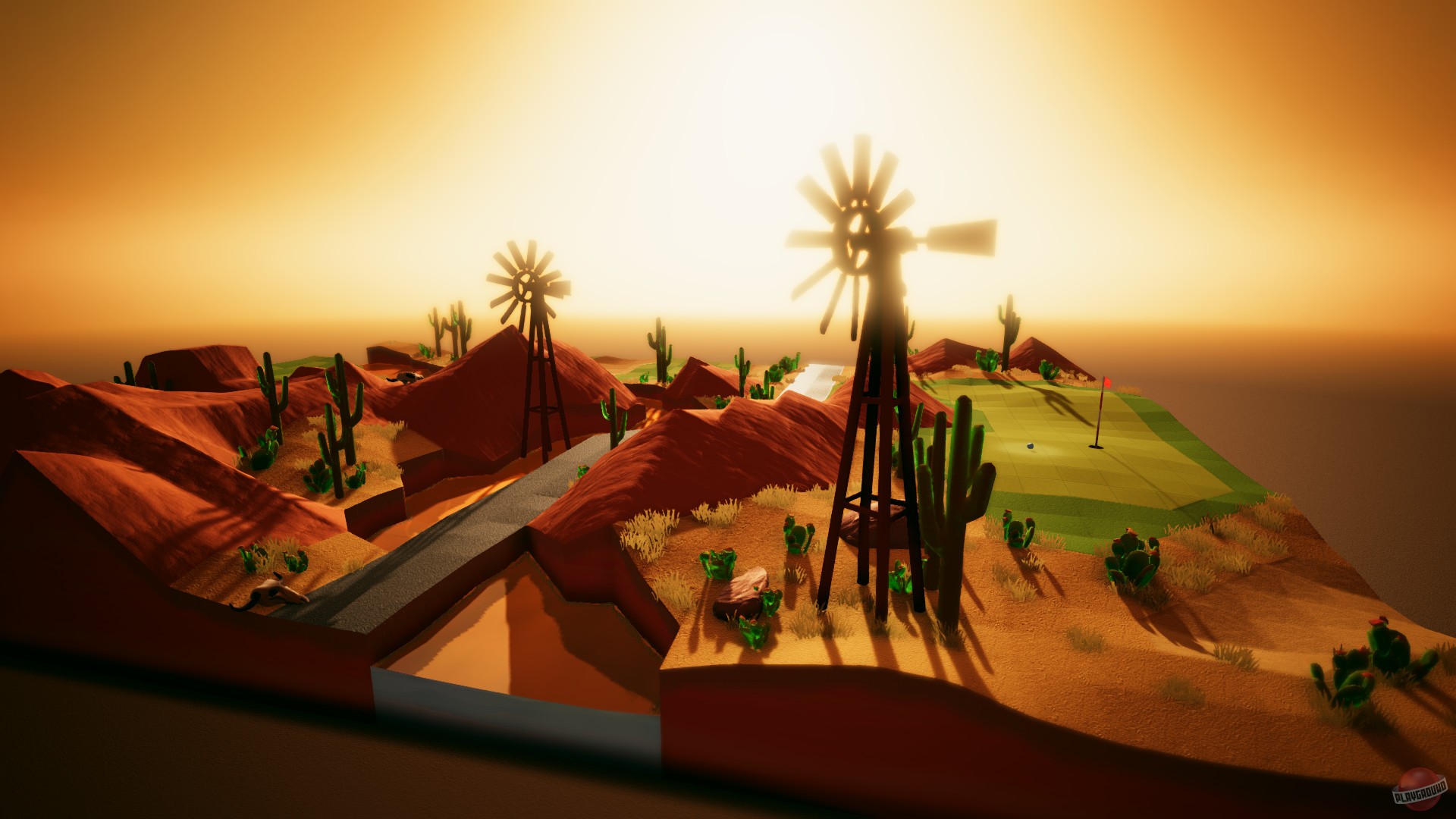 Скриншот из игры A Little Golf Journey - 23