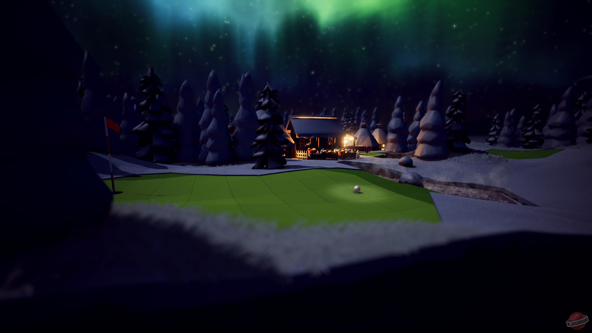 Скриншот из игры A Little Golf Journey - 17