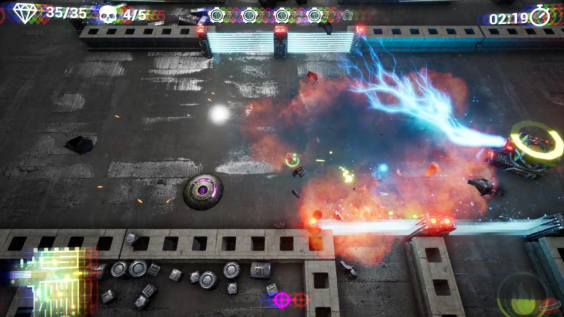 Скриншот из игры Hard Glide - 6