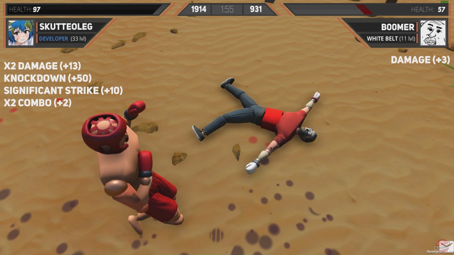 Скриншот из игры Drunken Wrestlers 2 - 5