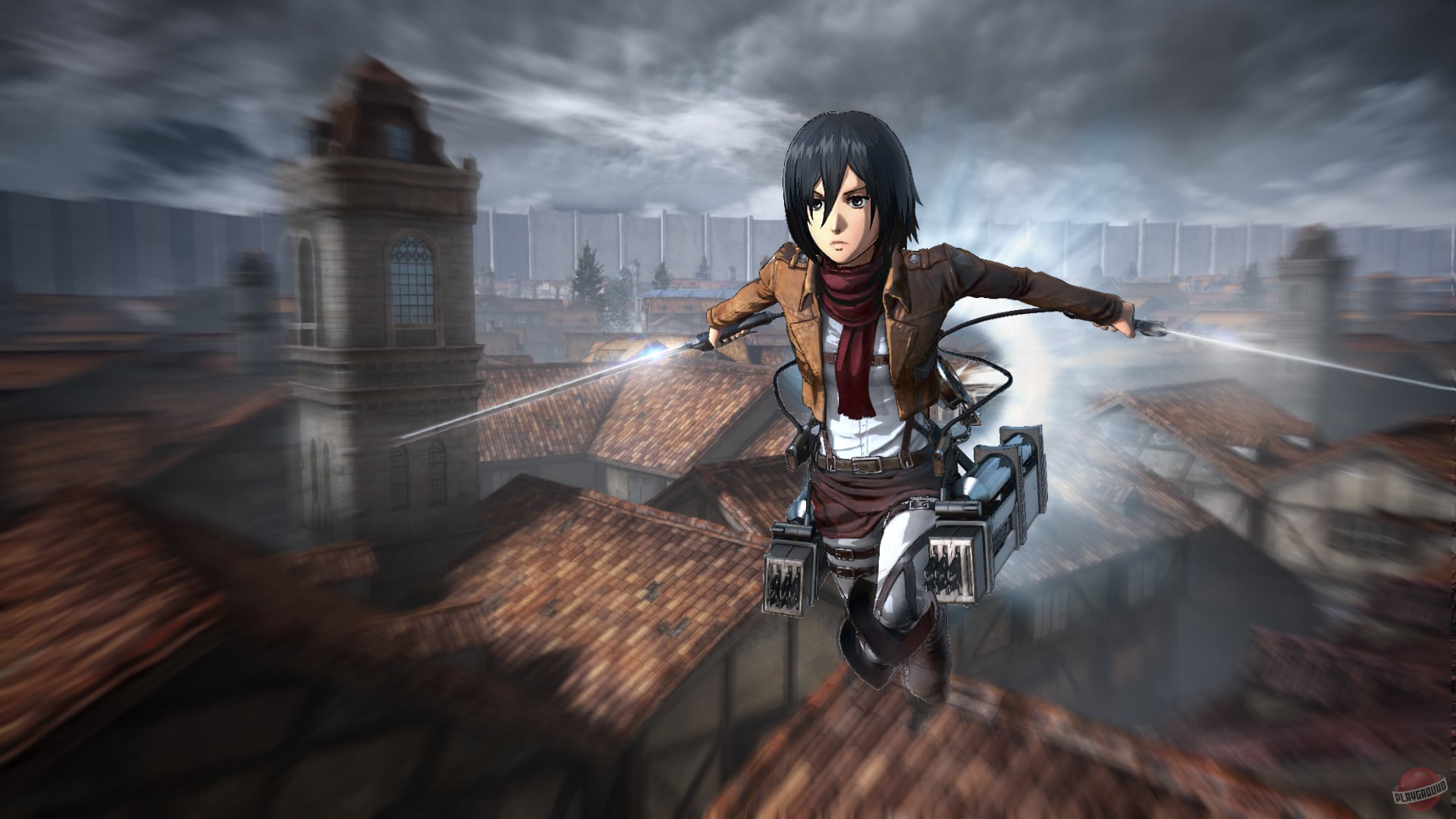 Скриншот из игры Attack on Titan / A.O.T. Wings of Freedom - 2