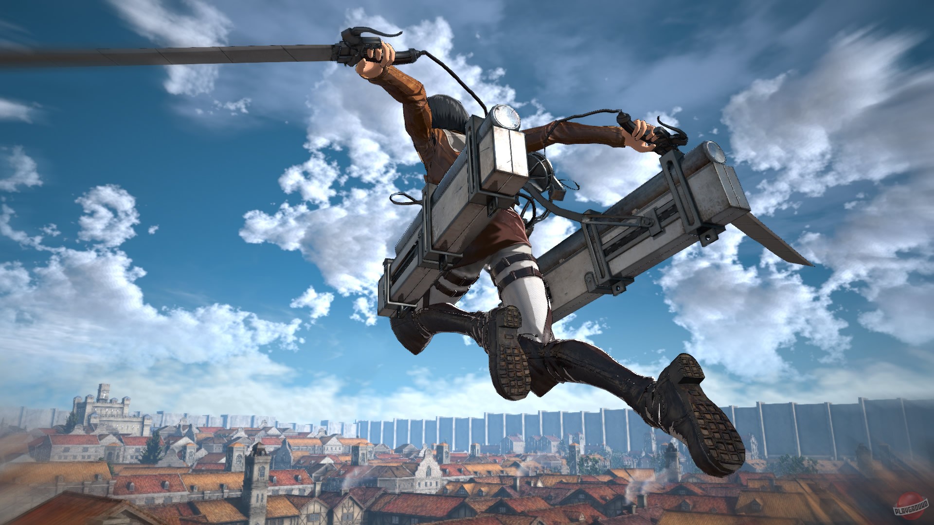 Скриншот из игры Attack on Titan / A.O.T. Wings of Freedom - 5