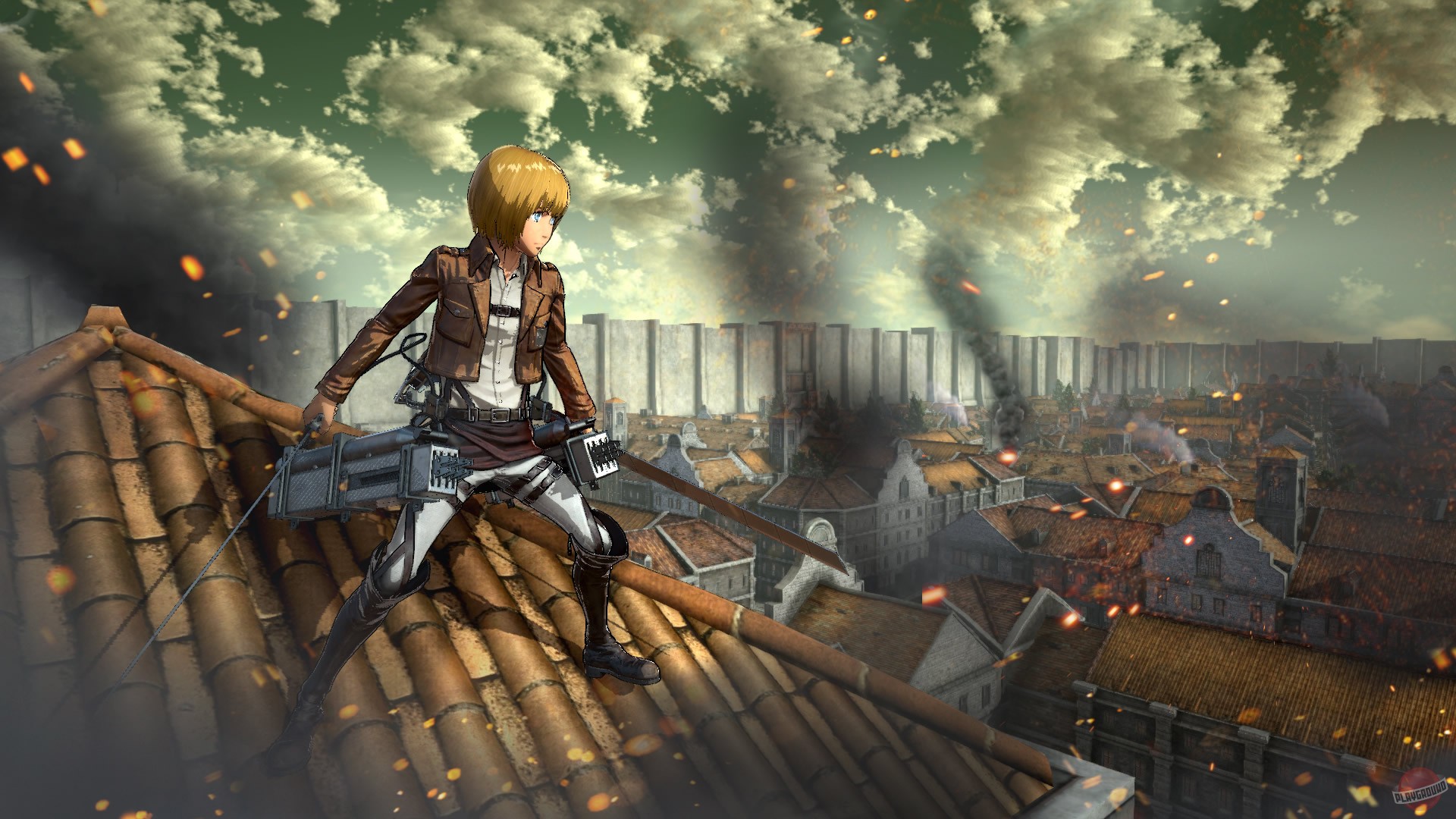 Скриншот из игры Attack on Titan / A.O.T. Wings of Freedom - 4