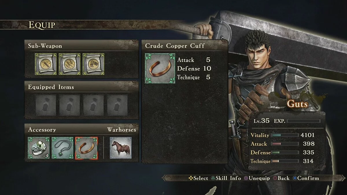 Скриншот из игры Berserk and the Band of the Hawk - 110