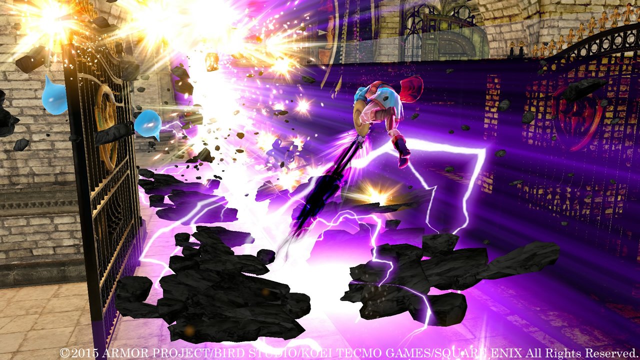 Скриншот из игры Dragon Quest Heroes: Anryuu to Sekaiju no Shiro - 1