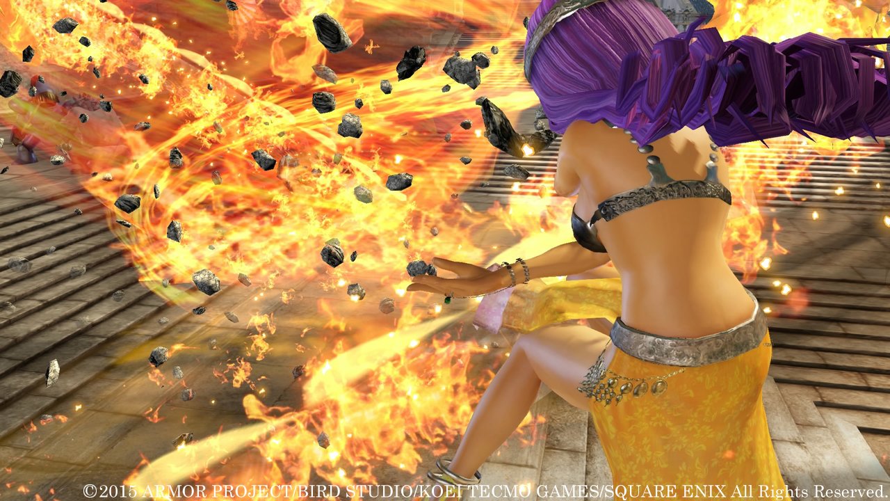 Скриншот из игры Dragon Quest Heroes: Anryuu to Sekaiju no Shiro - 3