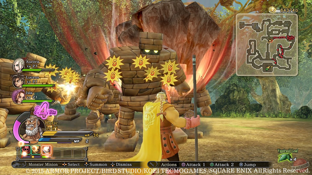 Скриншот из игры Dragon Quest Heroes - 159
