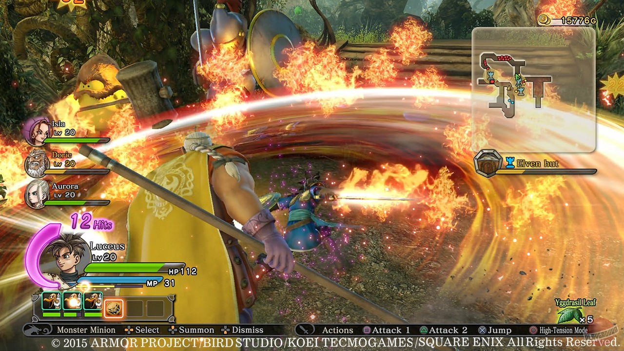 Скриншот из игры Dragon Quest Heroes - 162