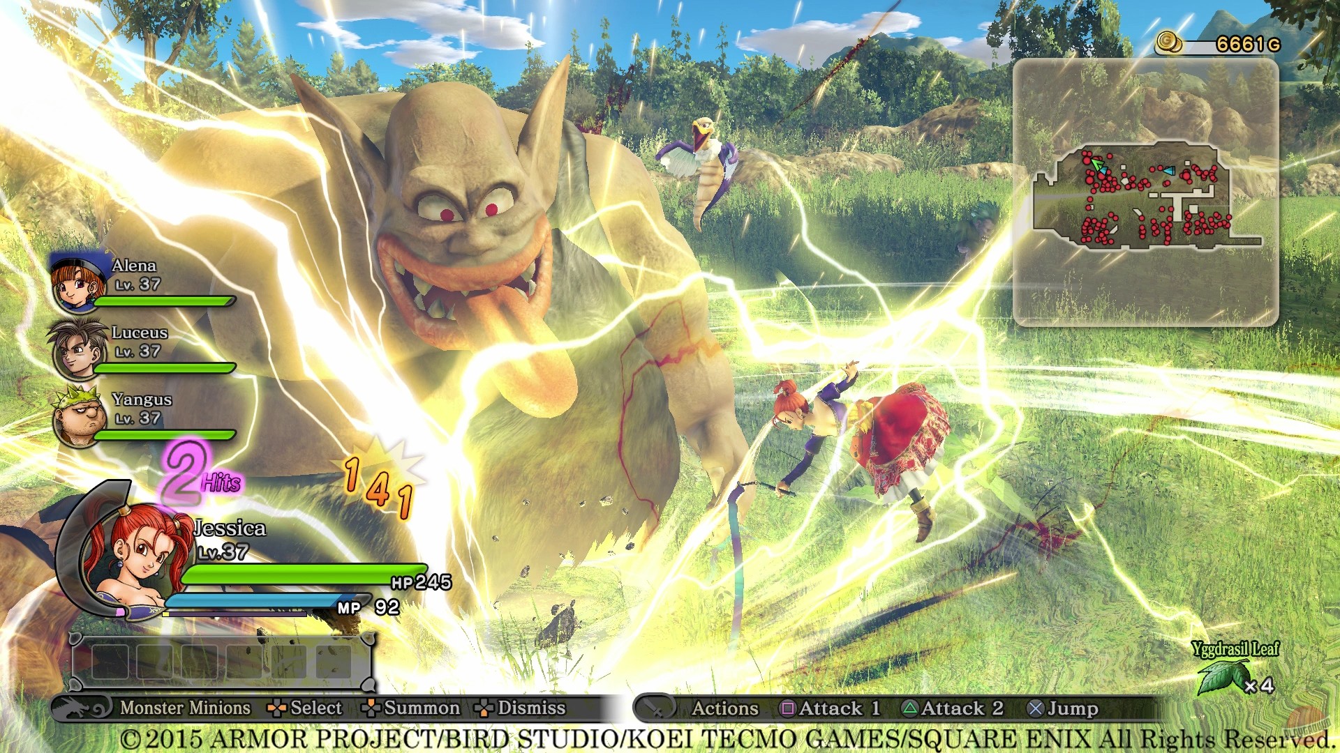 Скриншот из игры Dragon Quest Heroes - 206