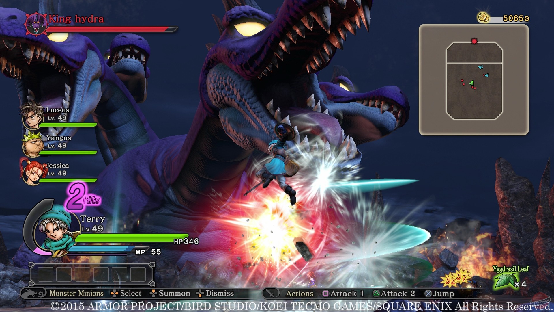 Скриншот из игры Dragon Quest Heroes - 122