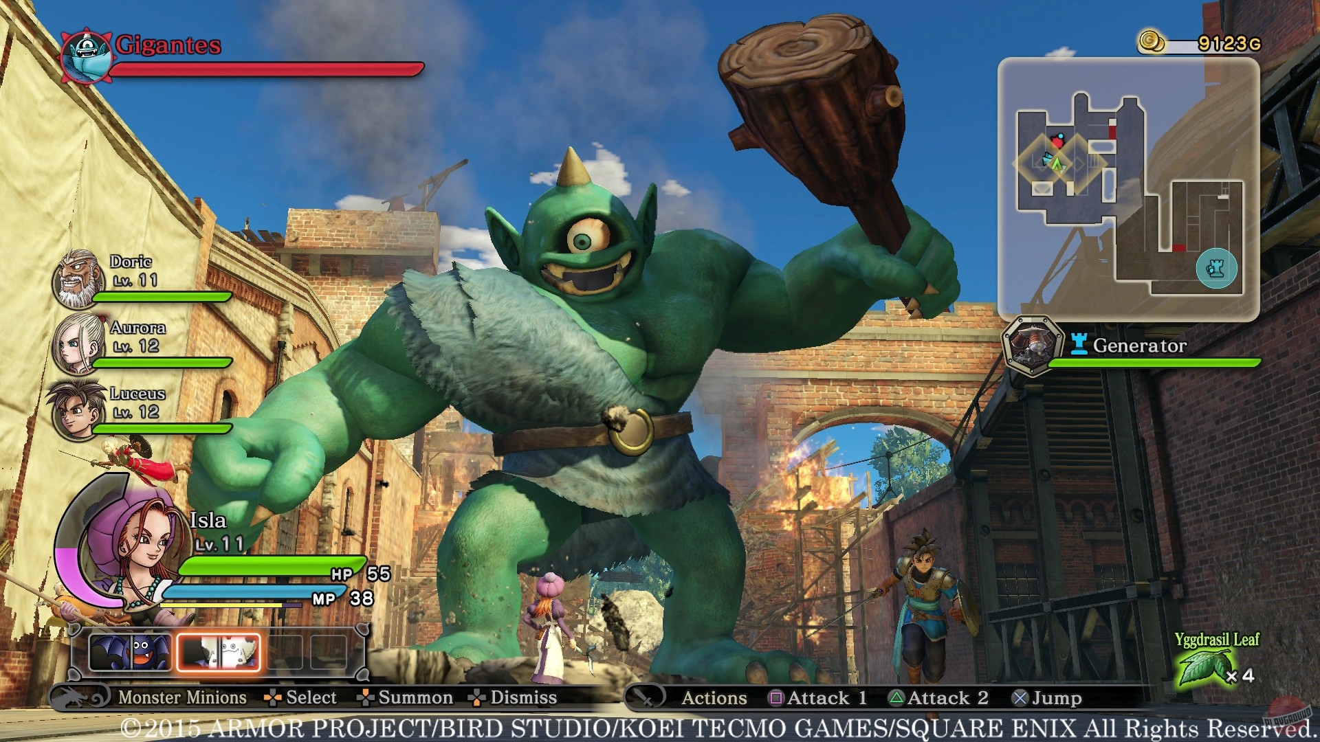 Скриншот из игры Dragon Quest Heroes - 196